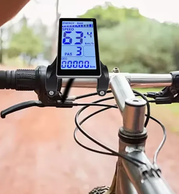 

Electric LCD Display Meter M5 Lightweight Water Proof LCD Display Screen Panel SM Cable Easily Install for Electric Bike Scooter
