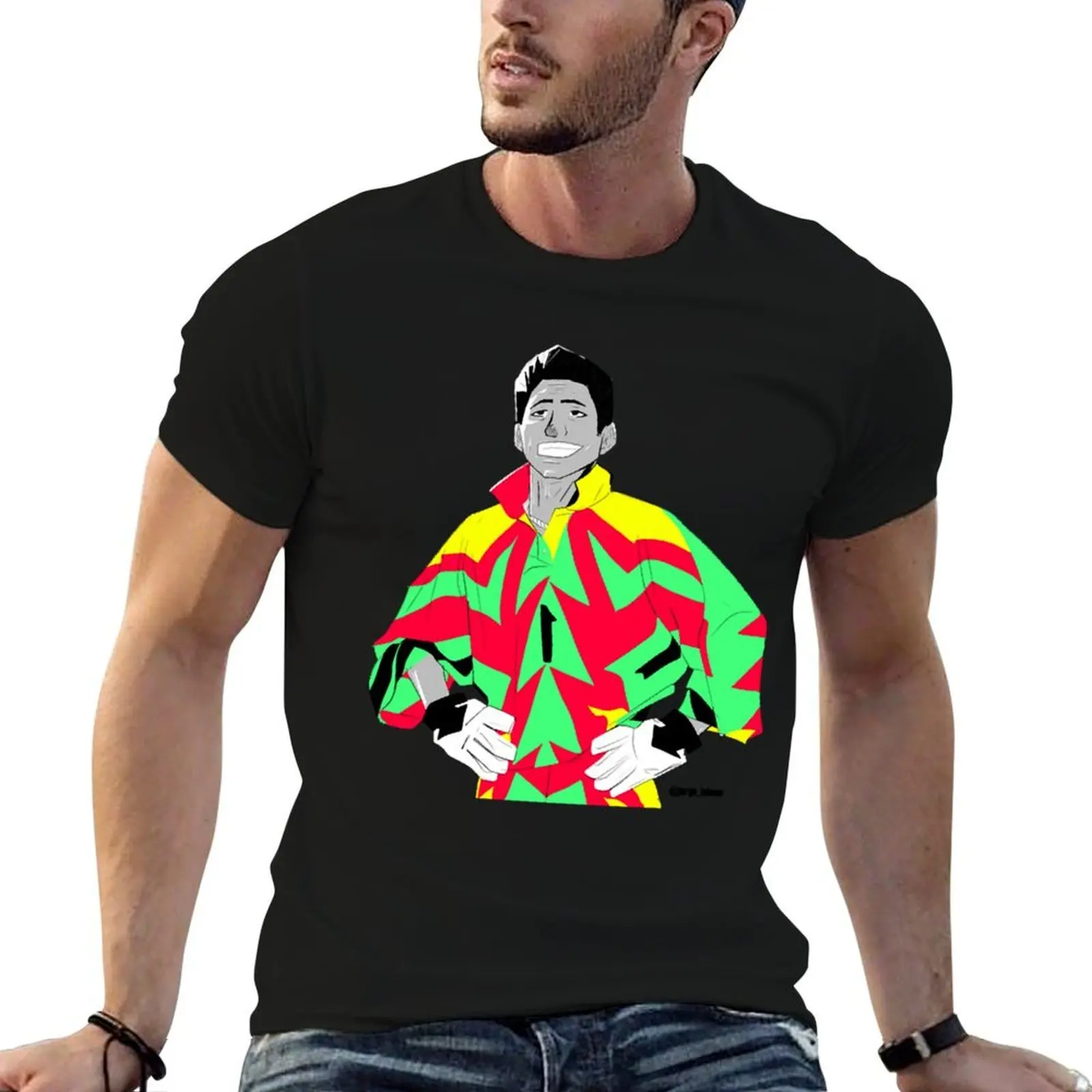 

immortal jorge campos goal keeper in mexico tri selection of soccer T-Shirt t shirt custom print man t shirt luxury T-Shirt