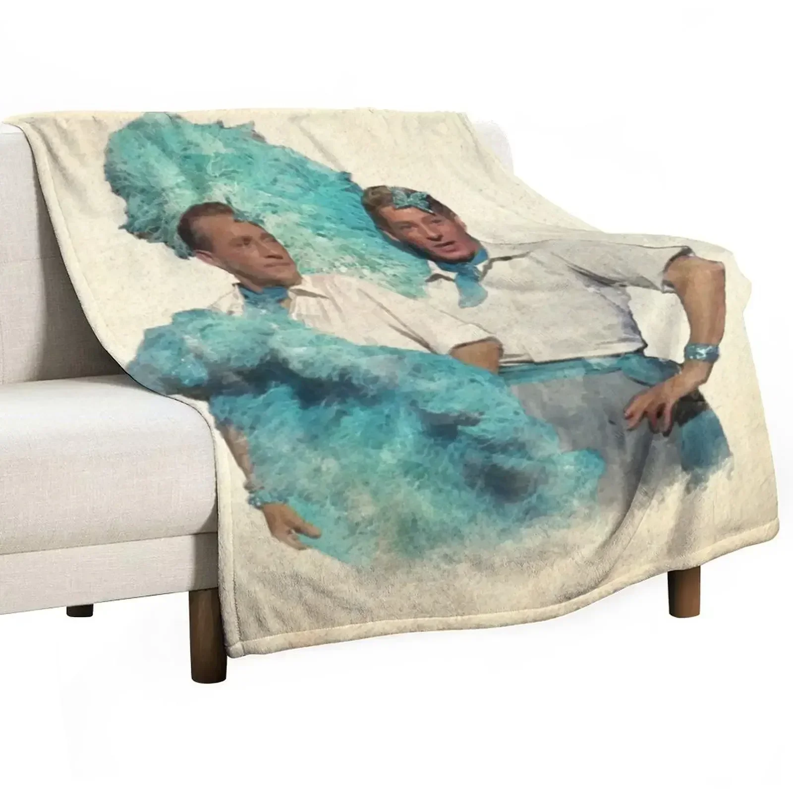 

Reprise (Sisters) - Watercolor Throw Blanket halloween Beautifuls Travel Blankets