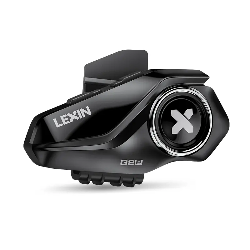 Lexin G2P Motorcycle Intercom Helmet Bluetooth Headsets,Handsfree Communicator Up to 6 Riders Interphone with FM Radio - Image 8