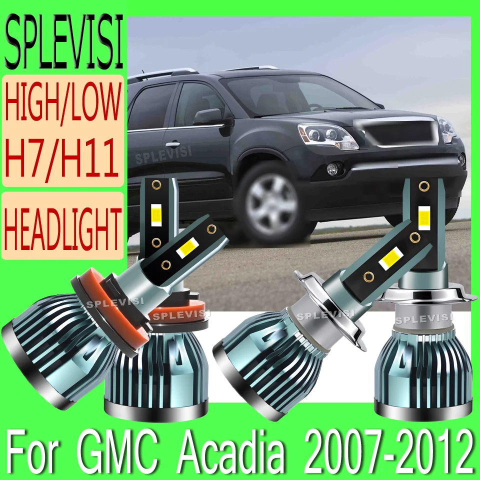 

Improved Visibility 60000 Hours Lifespan Reduce Replacement Frequency Headlight LED For GMC Acadia 2007 2008 2009 2010 2011 2012