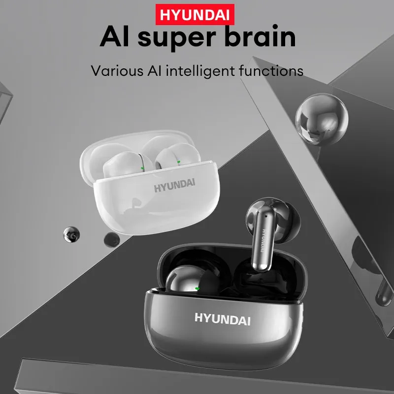 HYUNDAl HY-Y10 AI TWS Translation Bluetooth Earphones Multi Languages Earbuds For Real Time working Business Communications