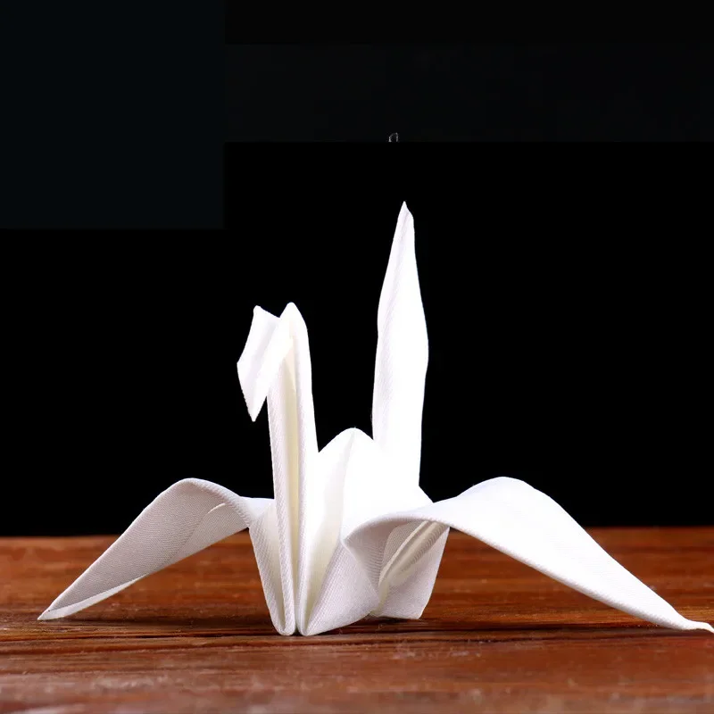 Guindaste mágico origamático truques de magia cachecóis para guindaste de papel truque close-up palco ilusões truque acessórios adereços engraçado magica