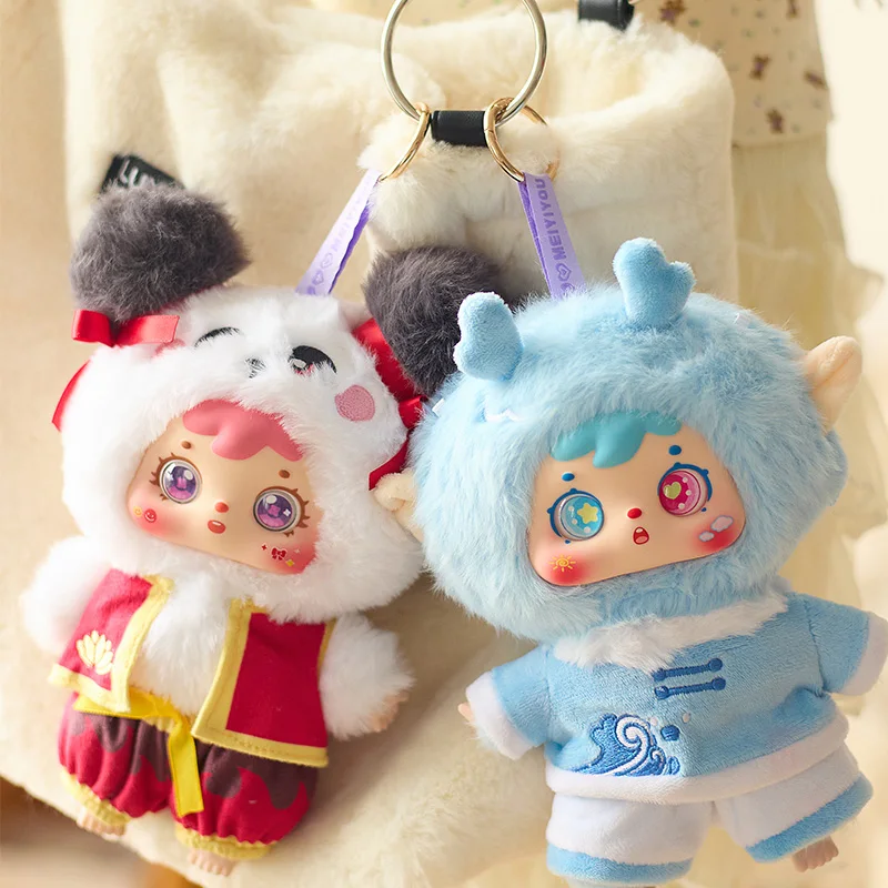 Blind Box Co Branded Samuel Nezha's Magic Child Playing With The Sea Doll Vinyl Blind Box Peripheral Handmade Cartoon Gift