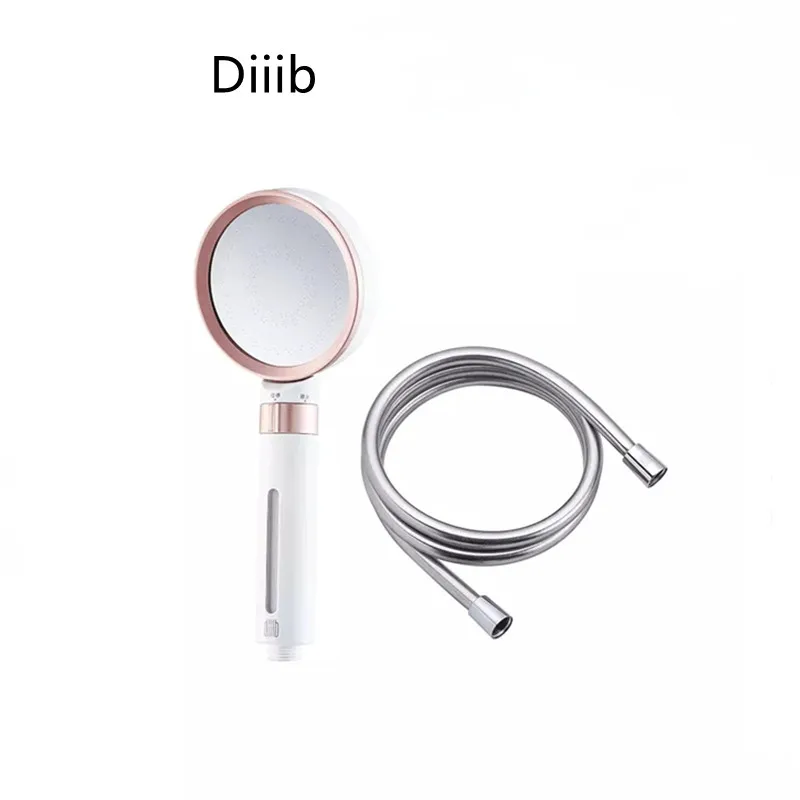 Diiib Dabai Dechlorination Booster Mirror Beauty Shower head Hose Set Activated Carbon Fiber Antibacterial Material