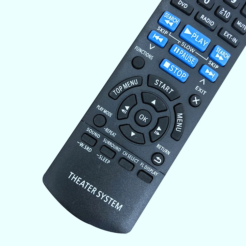 New Replacement Remote Control N2QAYB000694 for Panasonic Home Theater System SA-XH70 SC-XH70