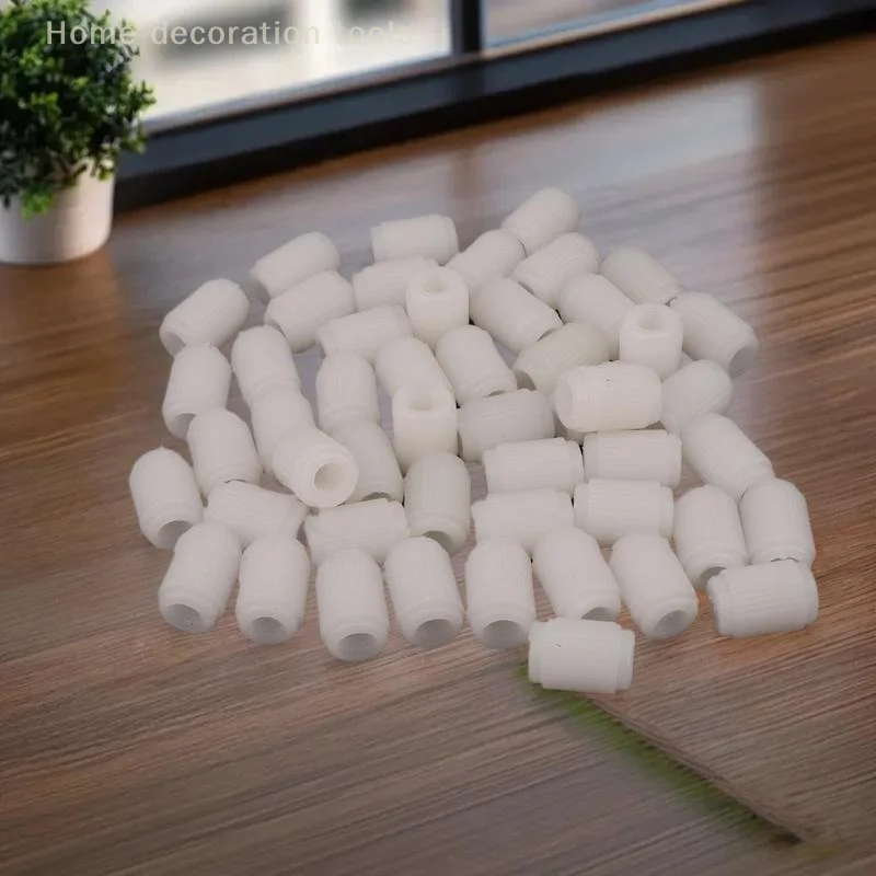 50er-Pack Dual-Gender-vorgespannter Gitter, spezielle Add-ons, Kunststoffmuttern, verdeckte Verschlüsse