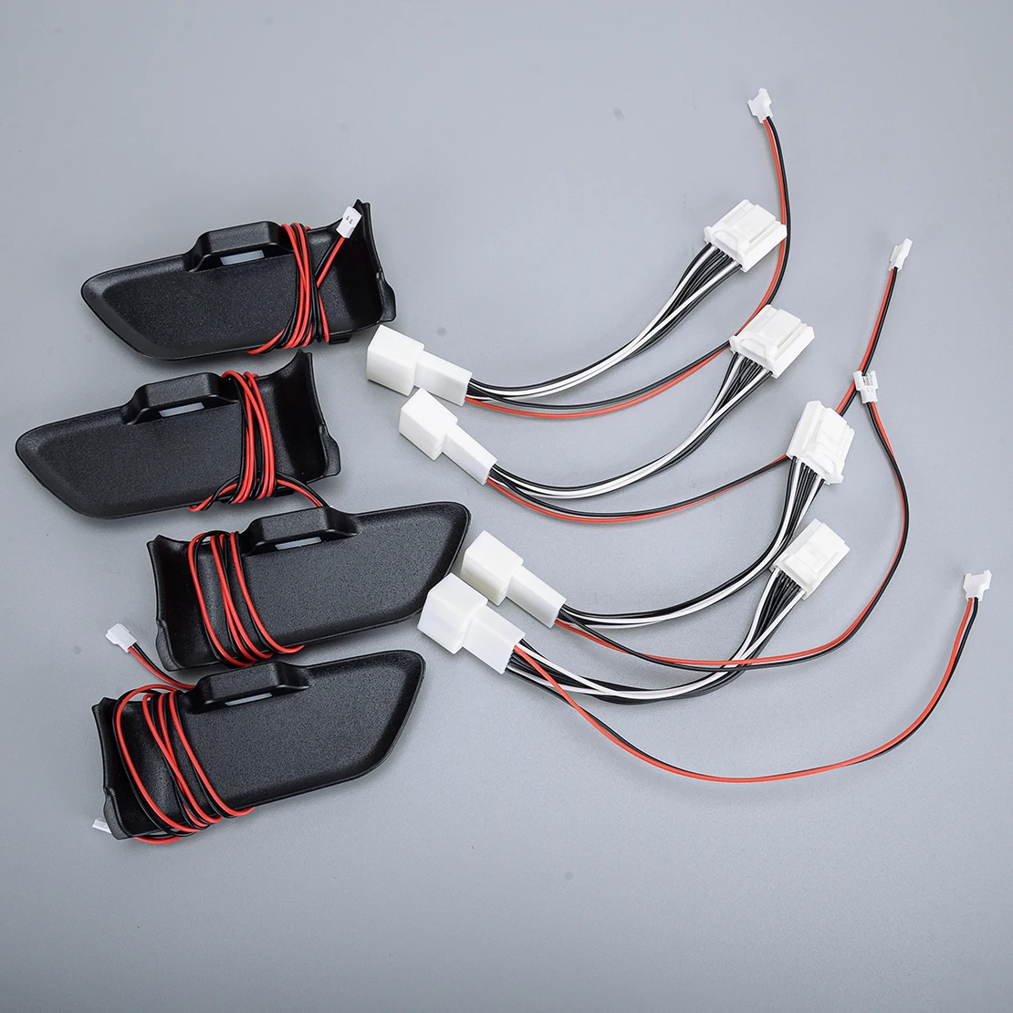 

4pcs/Set Car Interior Front Rear Left Right Door Handle Bowl LED Light Fit for Toyota Corolla 2020 2021 2022