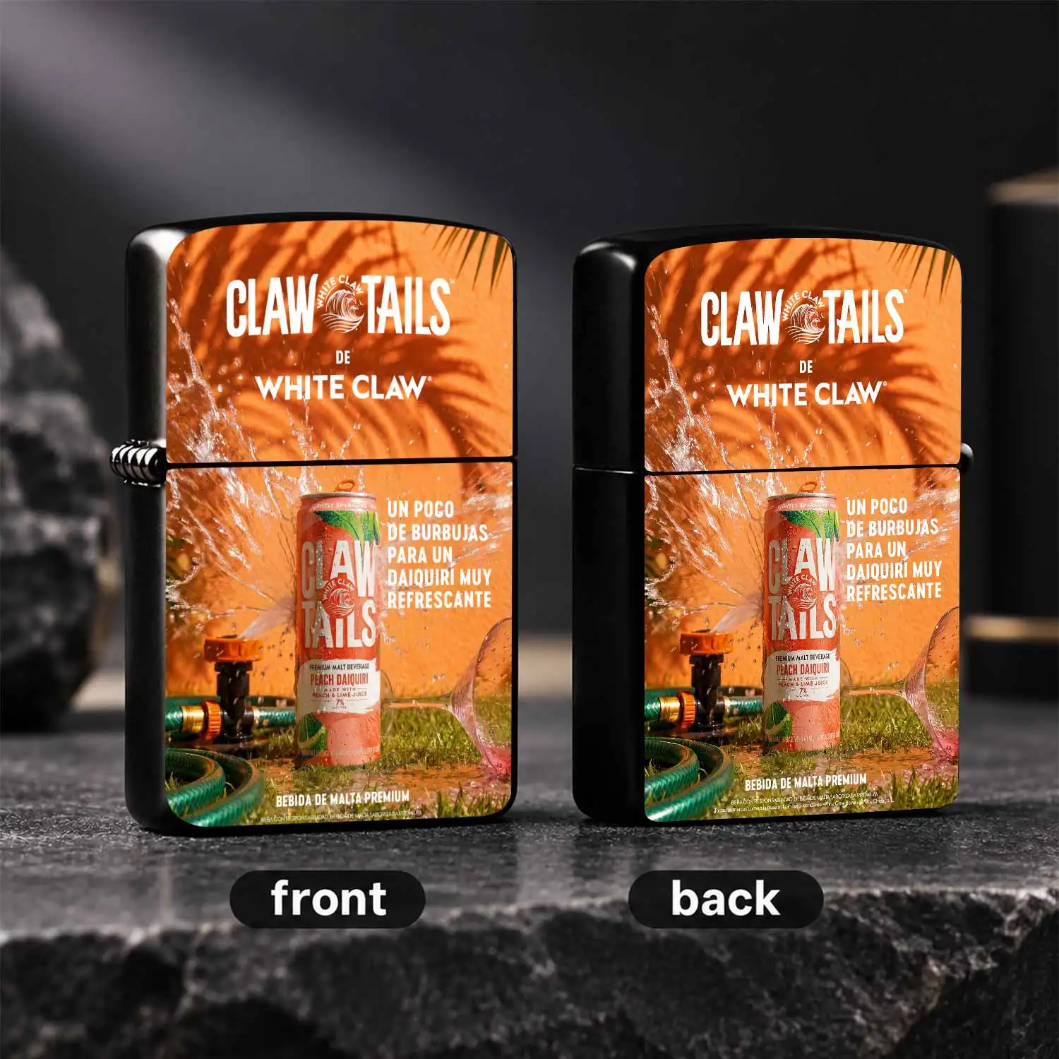 Vibrant SummerClaw Tails Themed Portable Lighter, Suitable for Daily Trips, Outdoor Activities, Gatherings and Various Scenarios, Stylish Printed Practical Item for Personal Use or Gifting A Humorous And Interesting Lighter