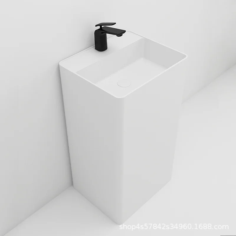

Artificial Wash Basin Column Basin Basin Hotel B & B Integrated Washbasin Matte Washbasin