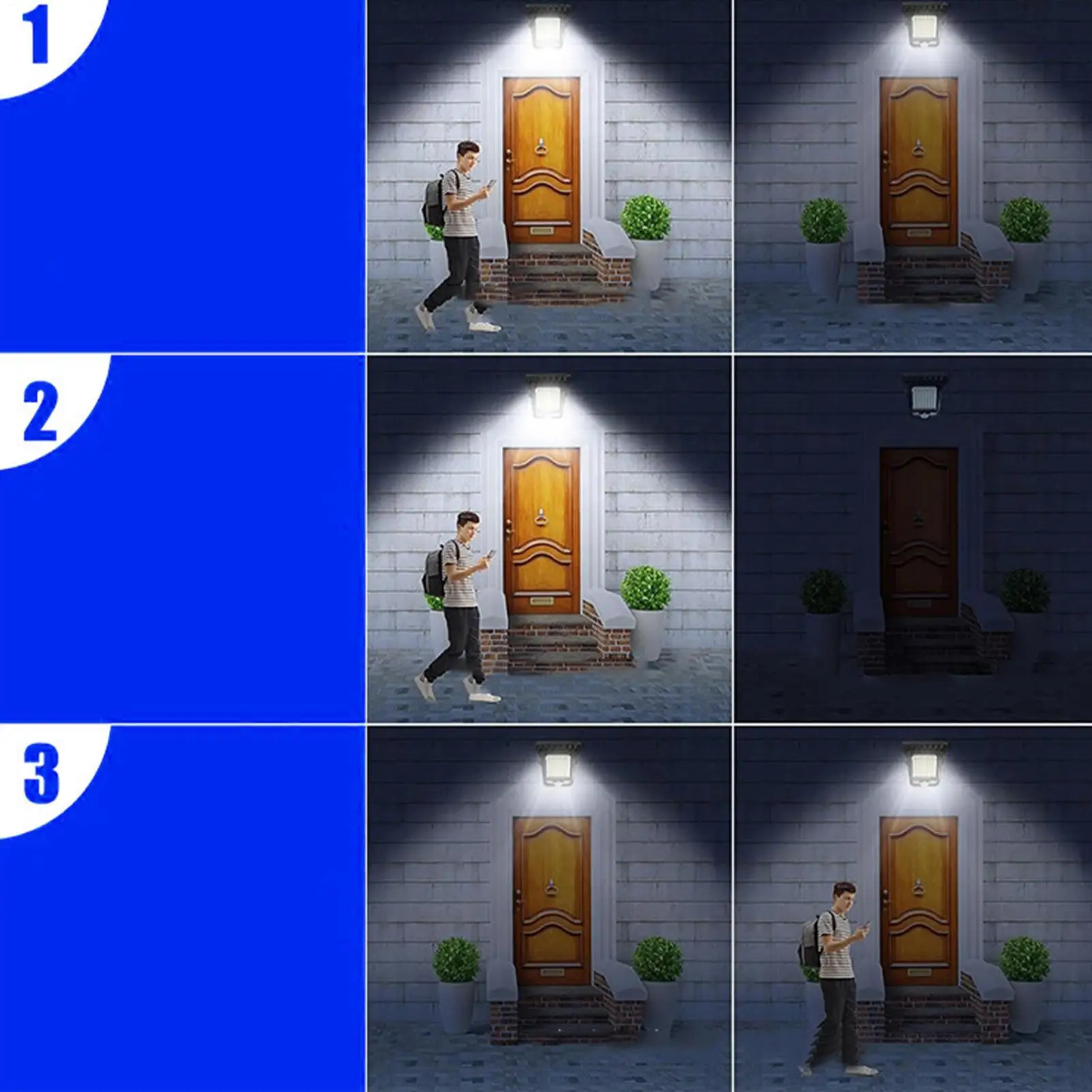 

Fence Lights Solar Powered 3 Modes Clip On LED Lighting Clip On Solar Lights Outdoor Garden Yard Backyard Courtyard Porch Farm