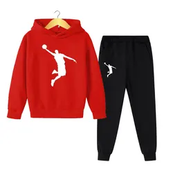 Kinder Herbst Frühling Mode 2Pcs Hoodie + Hosen Sport Anzüge 3-13 Jahre Jungen Mädchen Casual Outfits Trainingsanzüge kinder Kleidung Sets