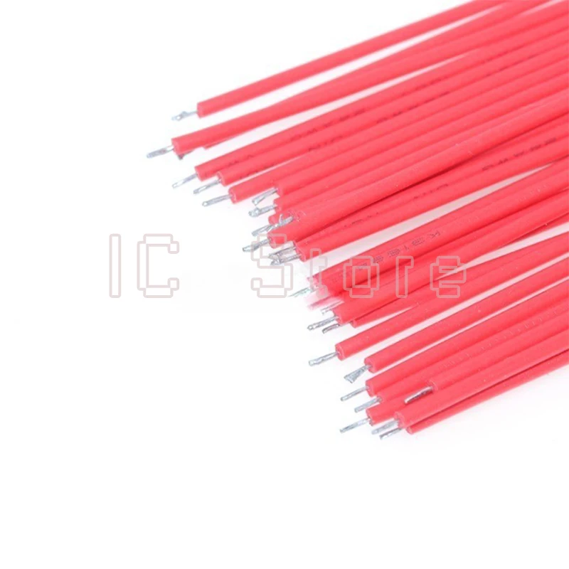 1000PCS 5/6/8/10/15/20cm Tin-Plated Breadboard PCB Solder Cable 24AWG Jumper Wire Electronic Wires Red Black Blue Green White