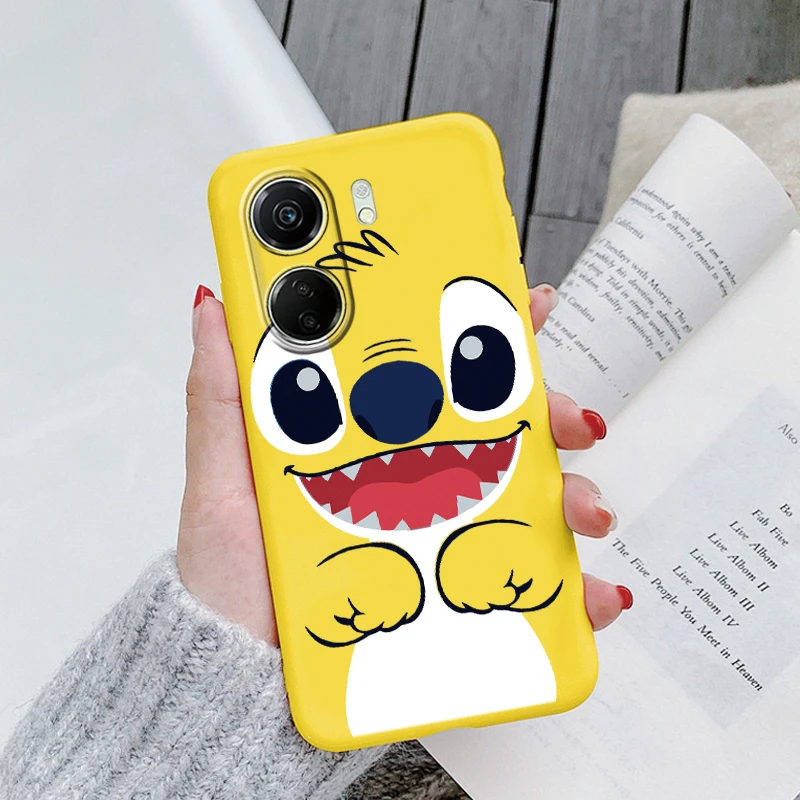 For Xiaomi POCO C65 Cases Stitch Jumba Jookiba Anime Funda For Xiaomi POCO C65 Silicone Soft Capa Cute Shockproof Cartoon Shells