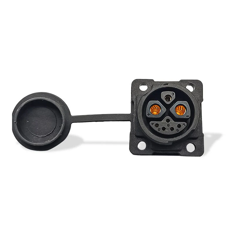 M25 2+1+5 Lithium-Batterie Selbstverriegelnder Steckverbinder Wasserdichtes E-Bike Stromkabel 8-Pin Elektrofahrzeug Ladeanschluss Kabel