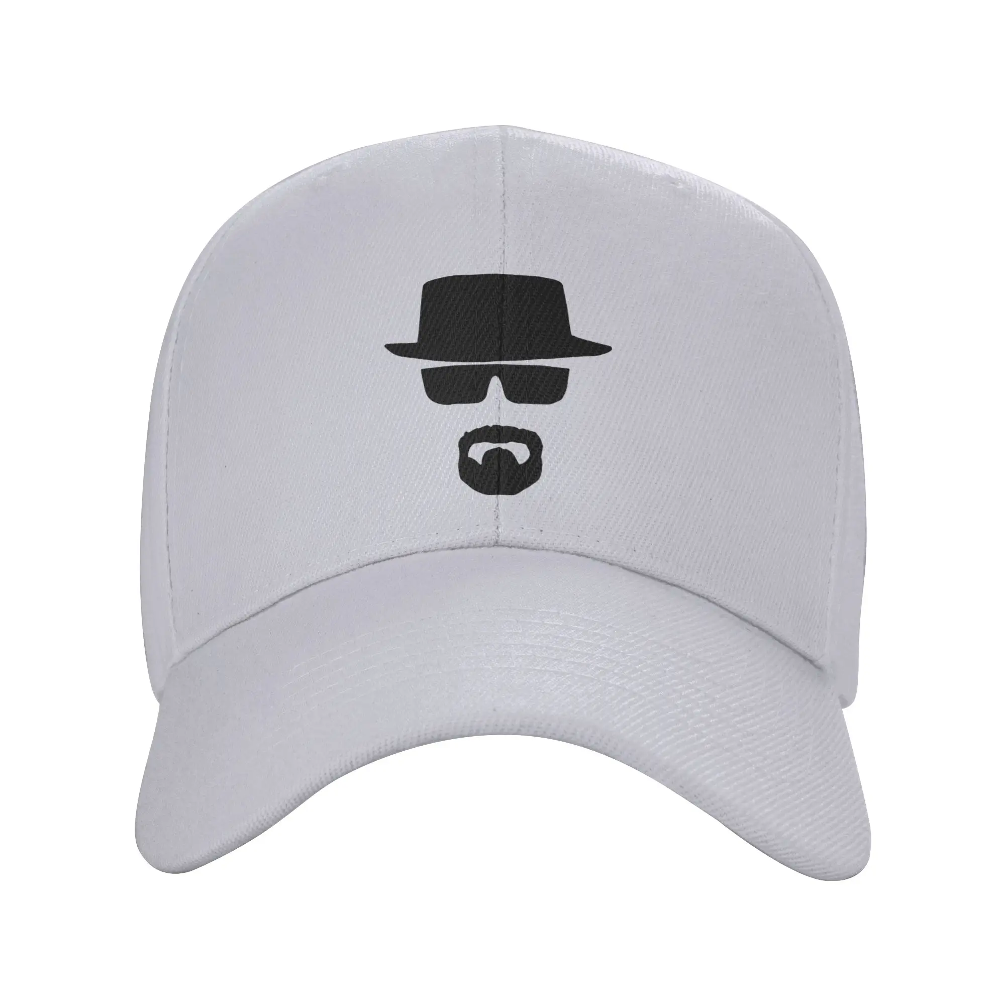 Walter White Breaking Bad Baseball Cap Unisex-Teens Custom DIY Trucker Hat Summer Fashion Hiking Fishing Sun-Proof Baseball Caps