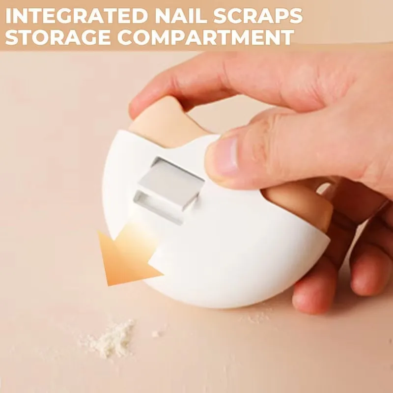 

2 in 1 Electric Polishing Automatic Nail Clippers Adult Baby Anti Pinch Fingernail Toe Scissors Pedicure Polishing Nails Trimmer