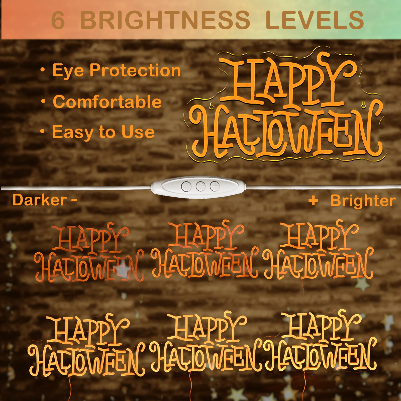 Happy Halloween Neon Bord Led - Home Lighting And Decor recensie en prijs