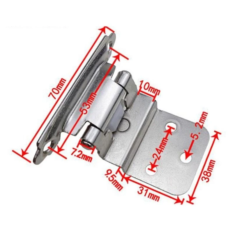10pcs Hinges semi-cueillies