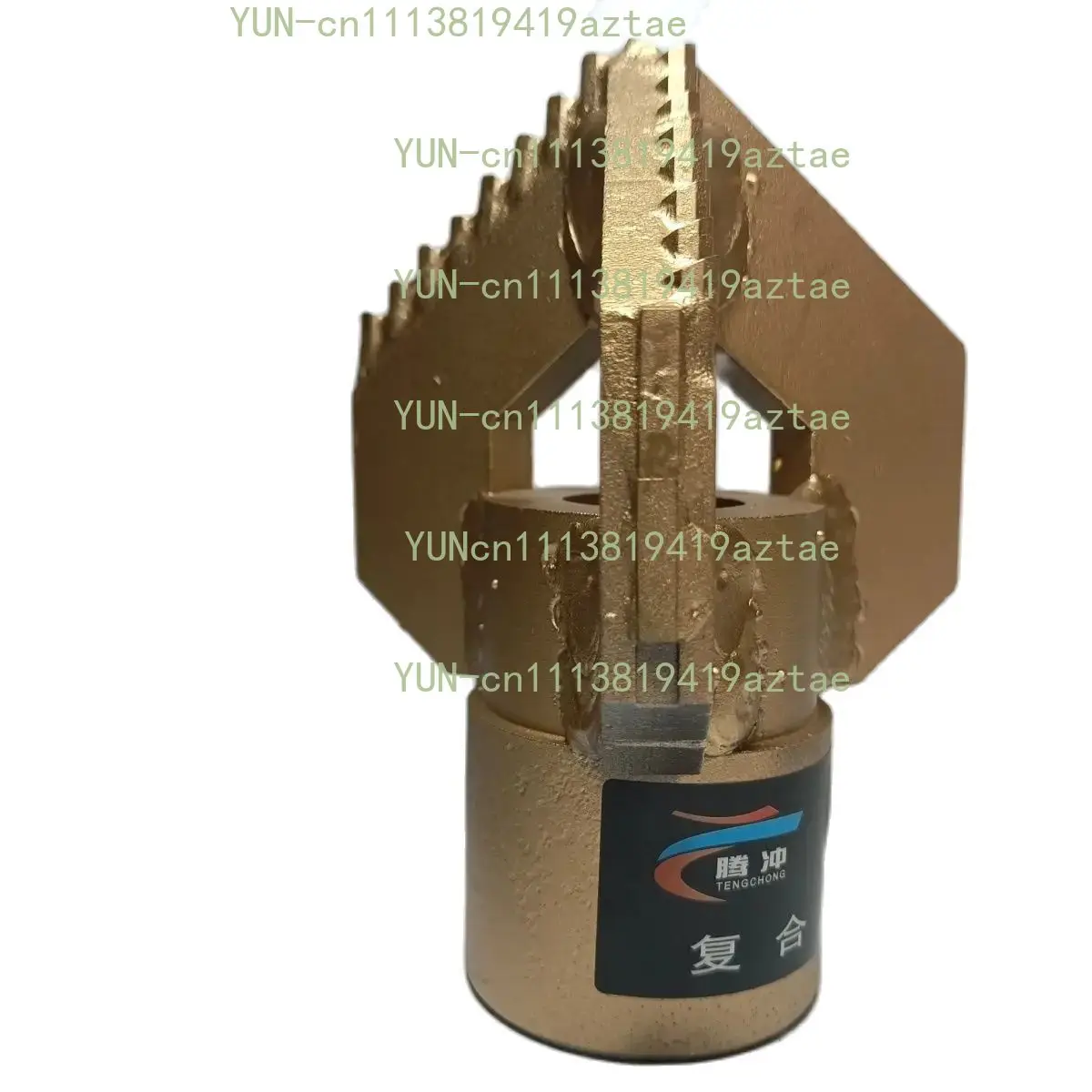 1pc high quality Well drill,3-wing alloy drill bit,full-toothdrill,geological bit tool,mud pump fitting 3 blade drilling tool
