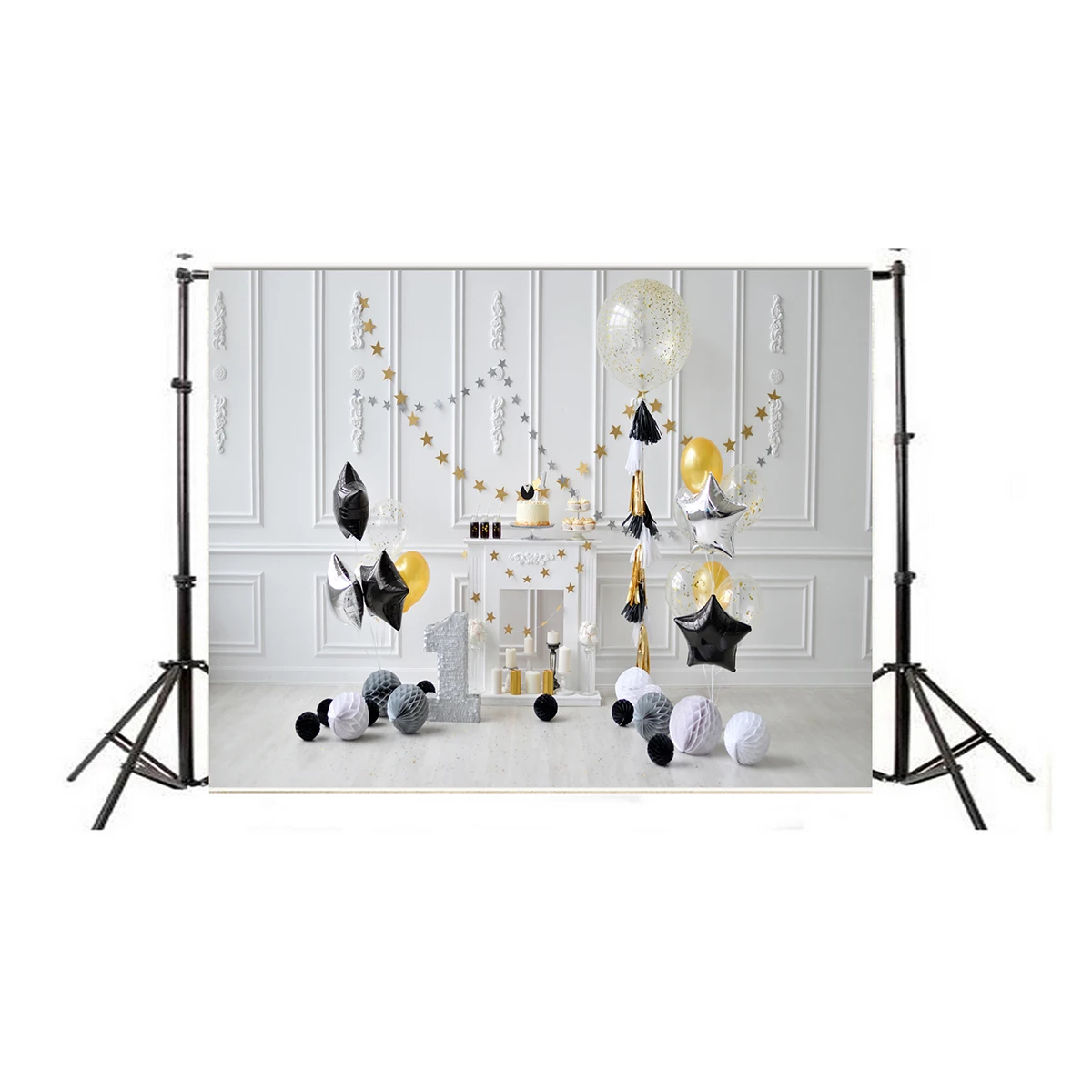 

Balloon Background 1st 1St Birthday Backdrop Birthday Photo Backdrop Professional Photography Props Kids Studio Supplies Set