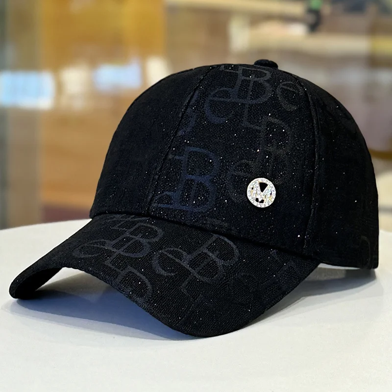 Unisex Fashion Adjustable Baseball Cap Spring Summer Autumn M round Logo Cap Style for All Seasons image 4