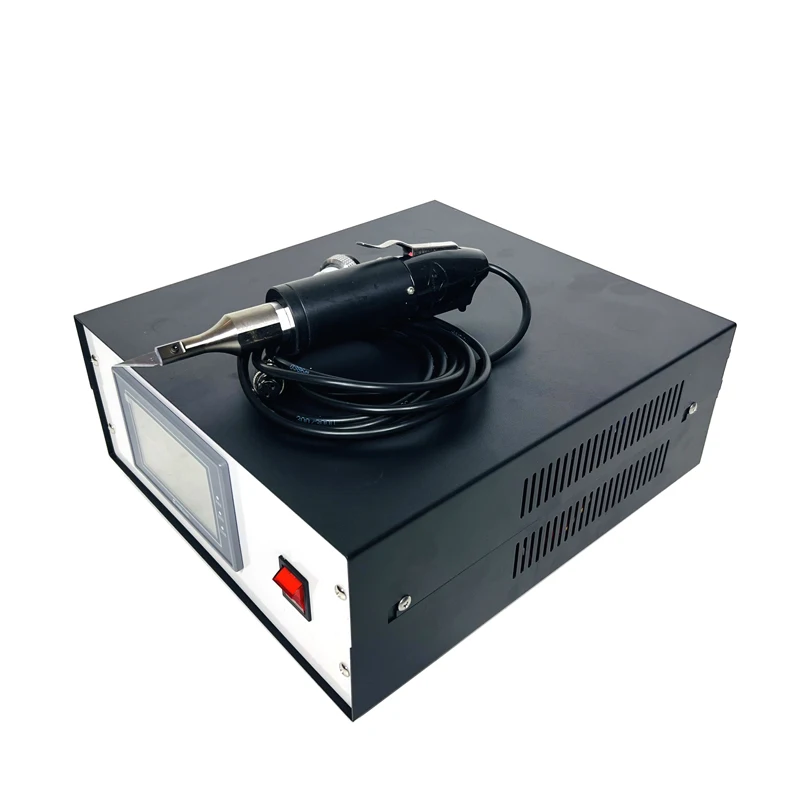 Ручной ультразвуковой станок для резки 35 кГц для ручной резки пластиковой пластины из АБС-пластика, ПП, ПЭ, ПВХ