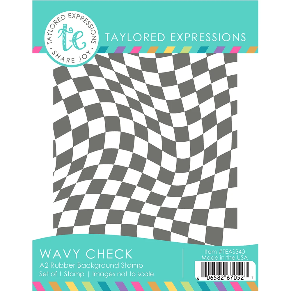 Wavy Check Background-Stamps DIY Scrapbook Christmas Holiday Greeting Card Decoration Template 2025 New Metal Cutting-Dies Molds