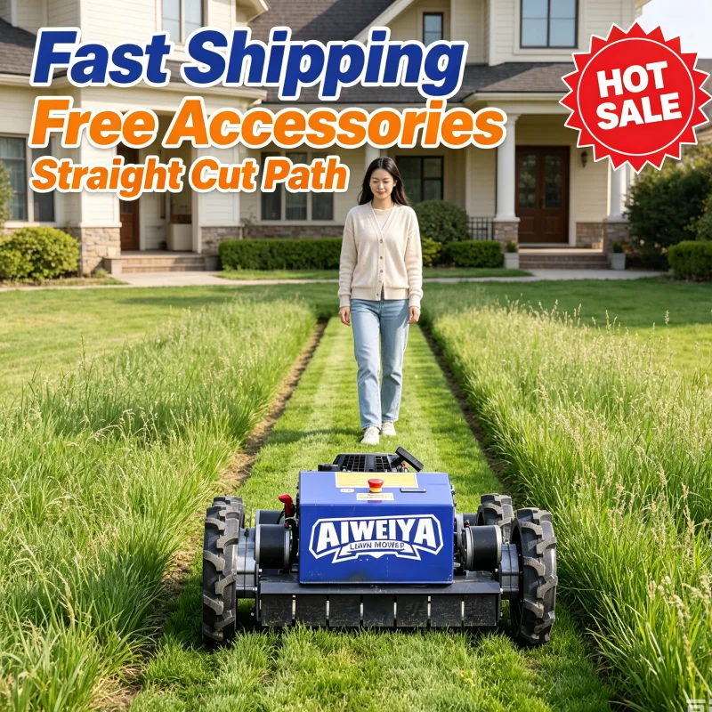 Customized All-Terrain Robot Mower Grass Cutter Self-Propelled Grass Cutting Machine Customizable CE Certified
