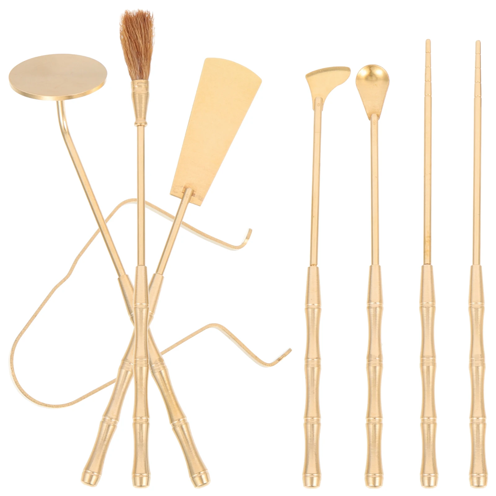 

7 Pcs Incense Tool Set Ash Pressing Kit Burner Making Kits Powder Mold Accessories