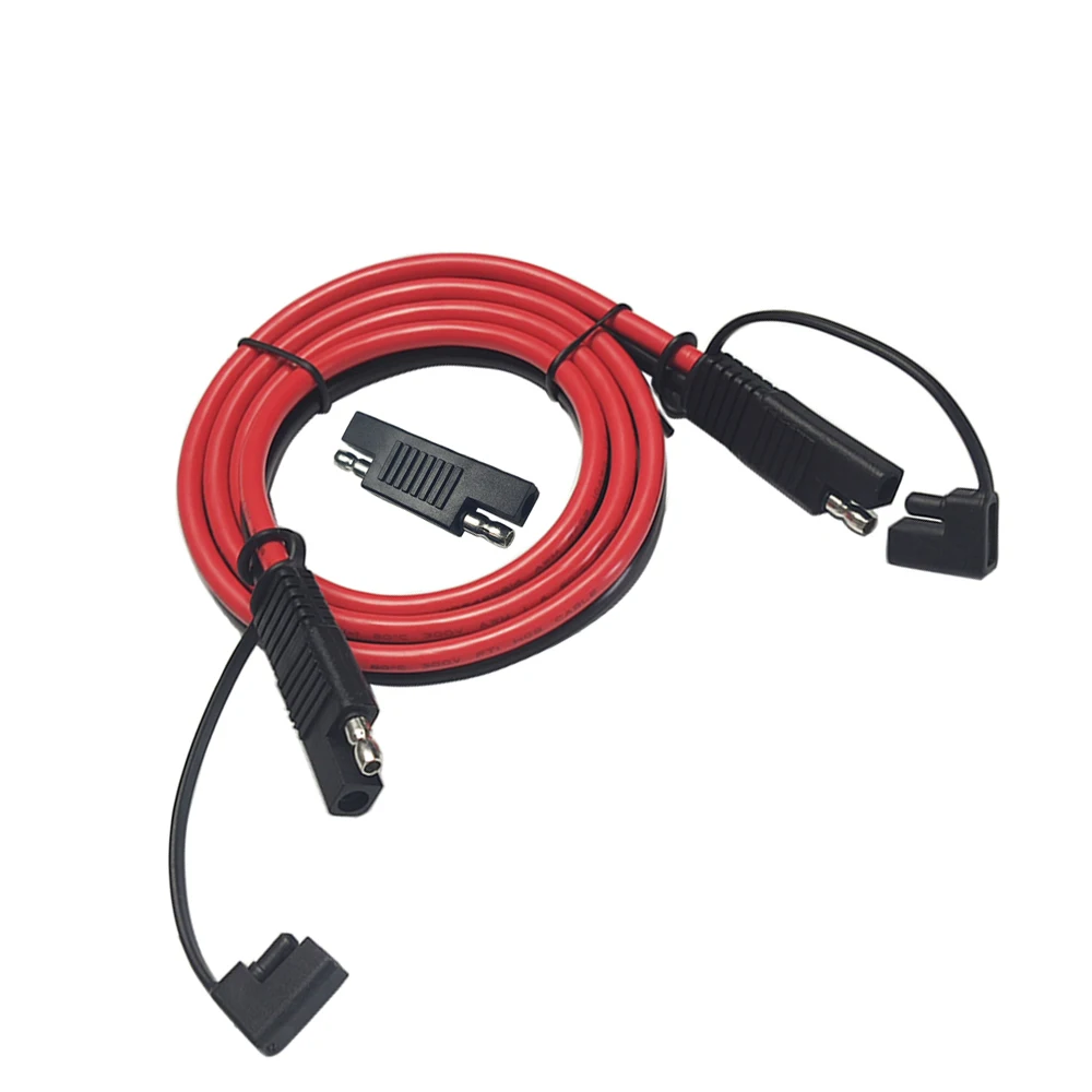 

10AWG SAE Extension Cable 3.28Feet SAE Quick Disconnect Wire Harness SAE Connector Plug for Automotive Battery Solar Panel