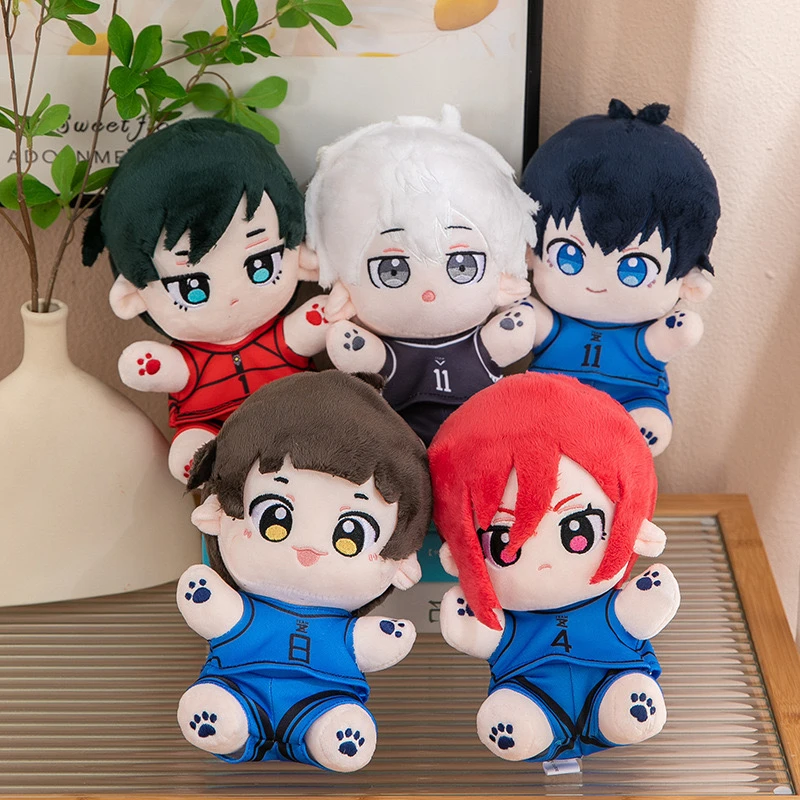 Anime BLUE LOCK Isagi Yoichi Chigiri Hyoma Nagi Seishiro Bachira Meguru Cosplay Cotton Doll Furry Maumet Birthday Present Puppet