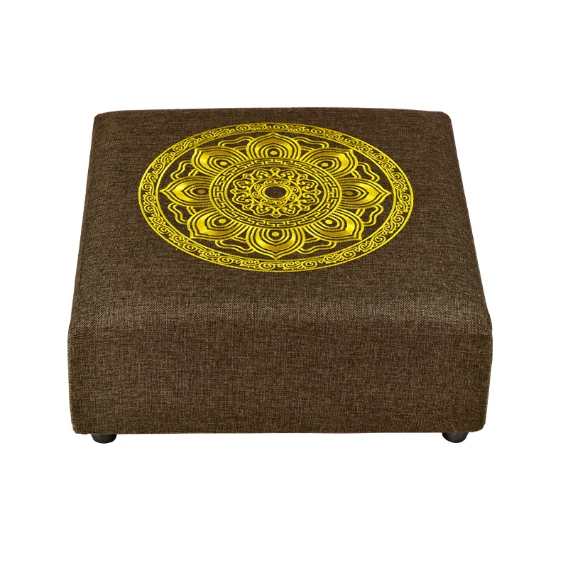 

Prayer mats, Buddha mats, linen, lotus flowers, moderate softness and hardness, detachable and washable futon mats