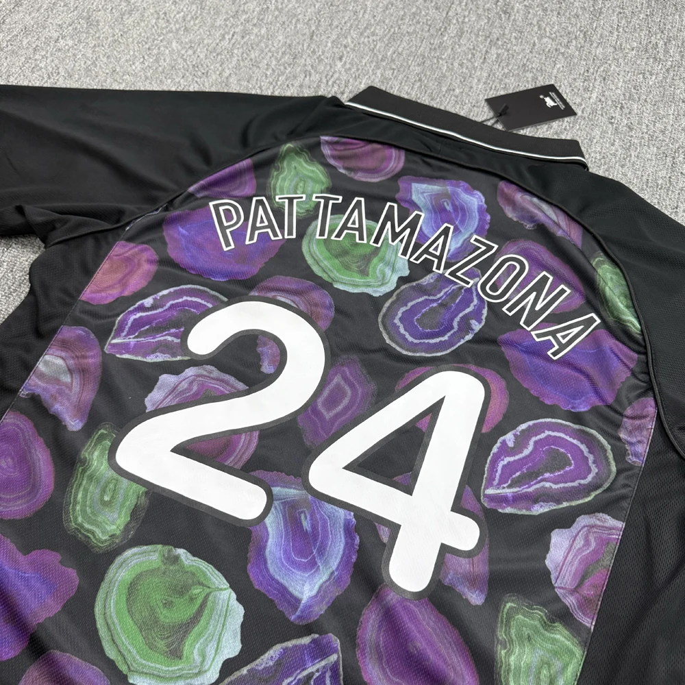 باتا قصيرة الأكمام عدد 24 كرة القدم كرة القدم جيرسي تي شيرت الرجال النساء أفضل نوعية المحملة القمم تي شيرت كلاسيكي #5