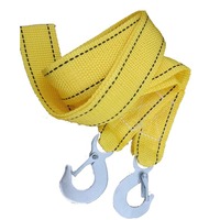 5 Ton Trailer Rope Towing Pull Rope Car Tow Cable Heavy Duty Strap Hooks Van Road Recovery Car Accessories 1 Pcs 4M