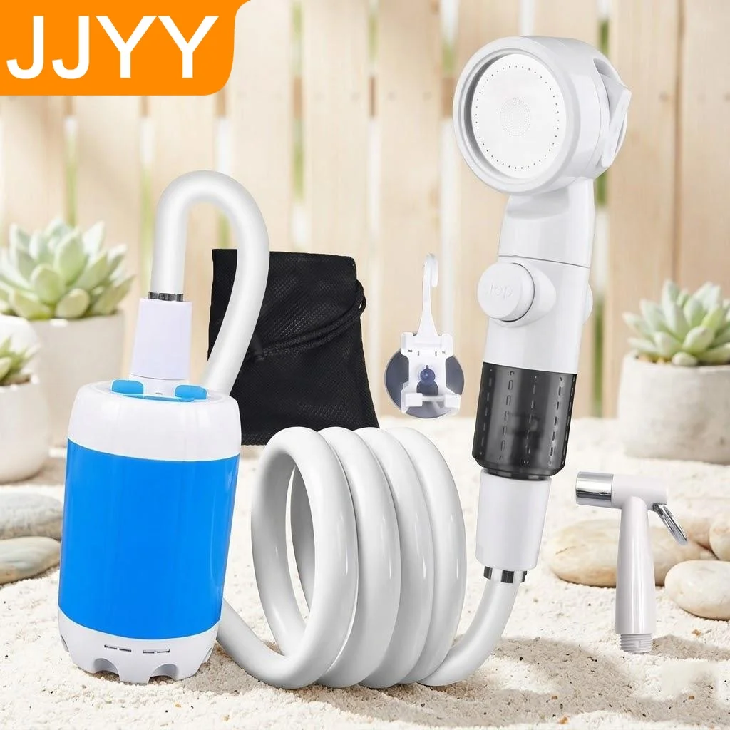 

Portable Rechargeable Outdoor Shower for Dogs Cats Car Washing Pet Bathing Handheld Compact Gentle Stream Grooming Tool