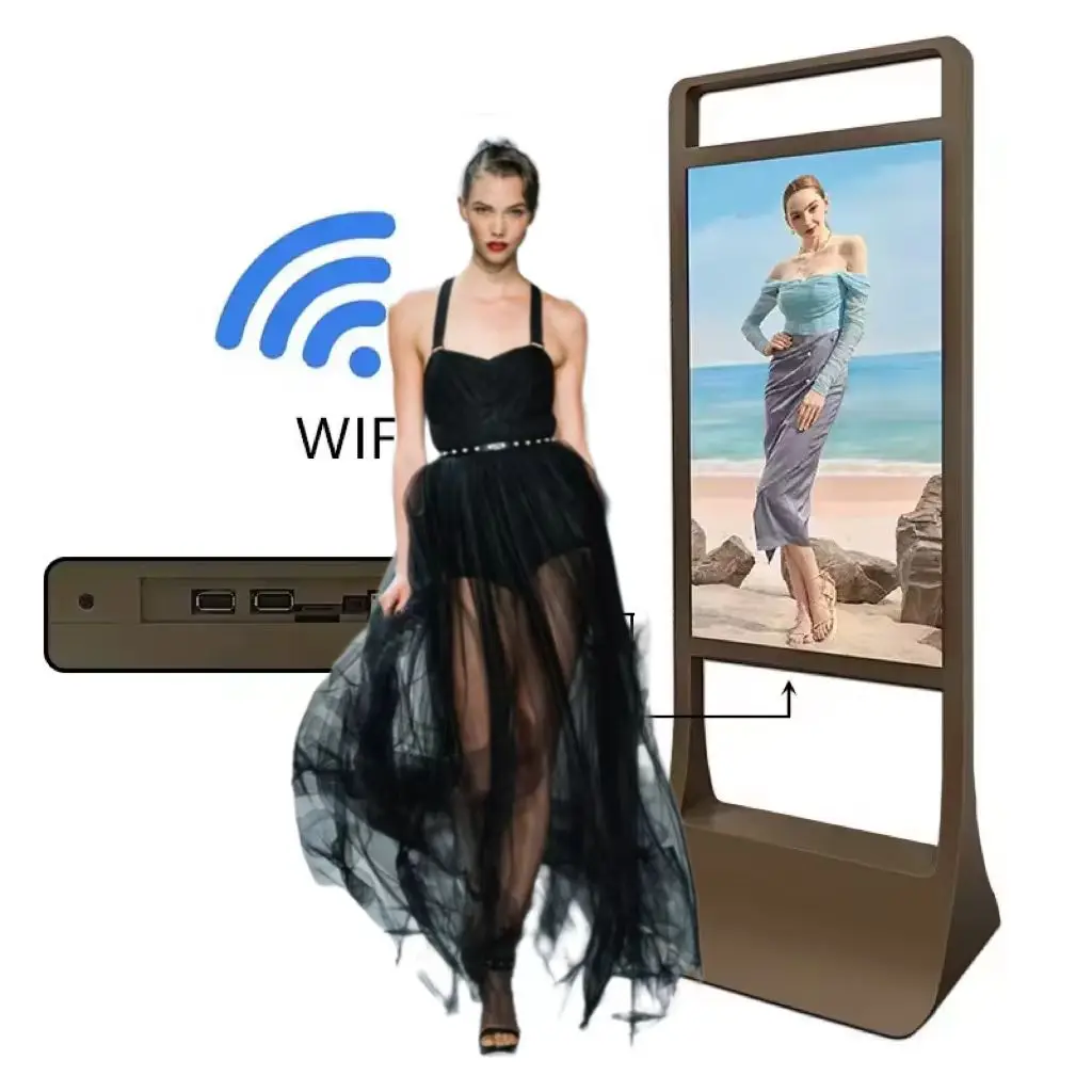 

2024 Popular Indoor Digital Signage and Display Infrared Smart Touch Screen Kiosk Floor Standing Digital Display
