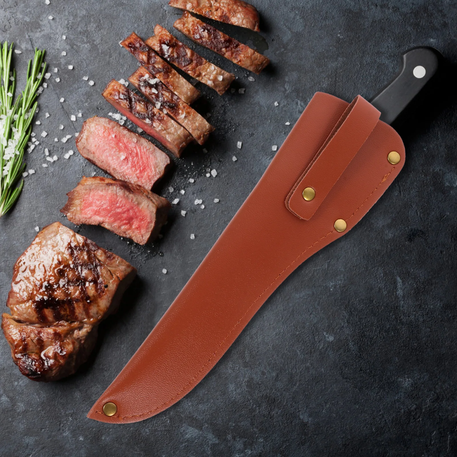 

2pcs Cutter Cover Premium Wear-Resistant Protector For Kitchen Chef Portable Sleeve Household Guard Reusable Storage