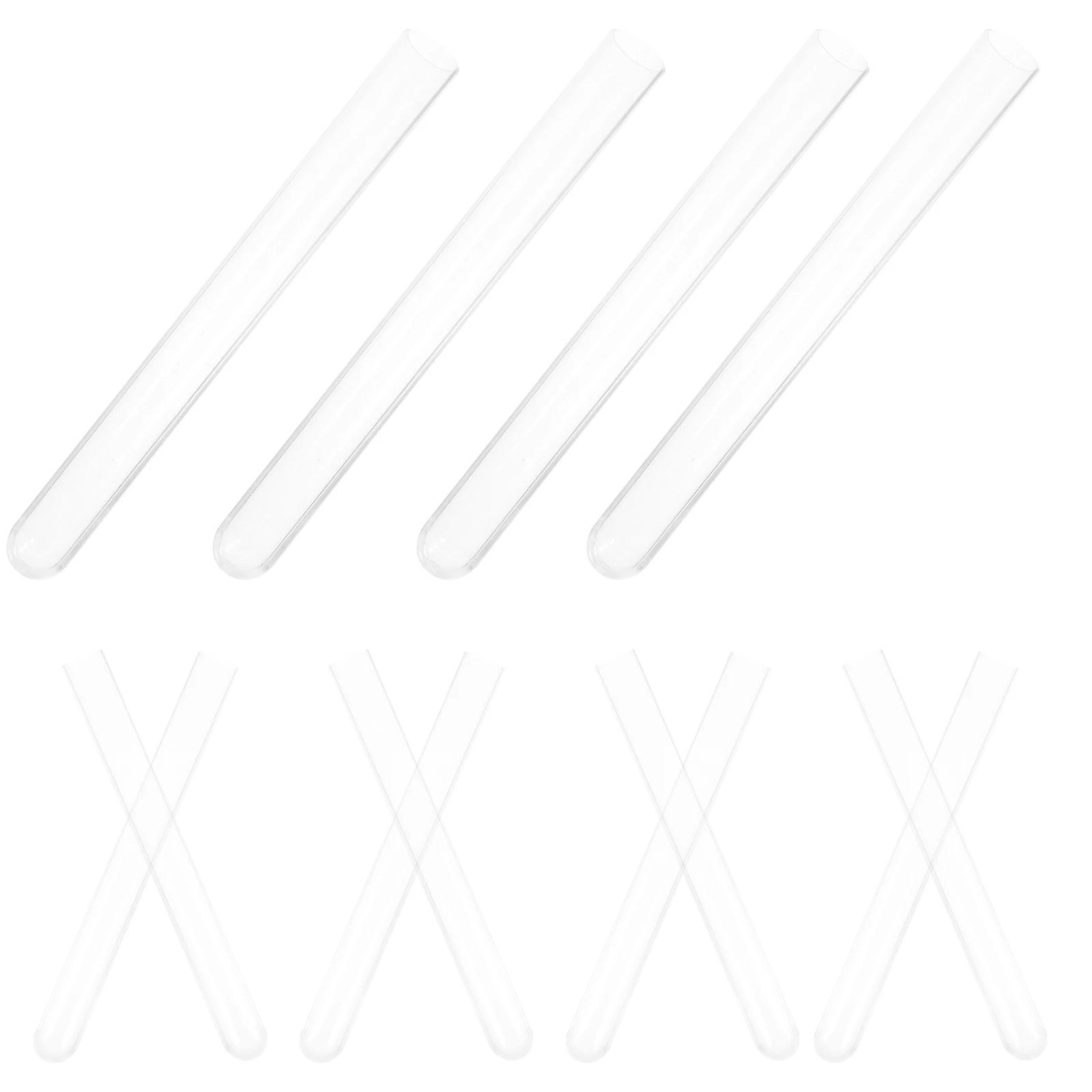 

20 Pcs Sampling Tube Transparent Test Tubes with for Storage Alcohol Clear Vial