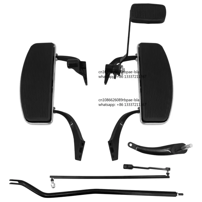 Motorcycle Billet Forward Controls Foot Pegs Linkage Levers Kit for  Street  Low Rider 06-17
