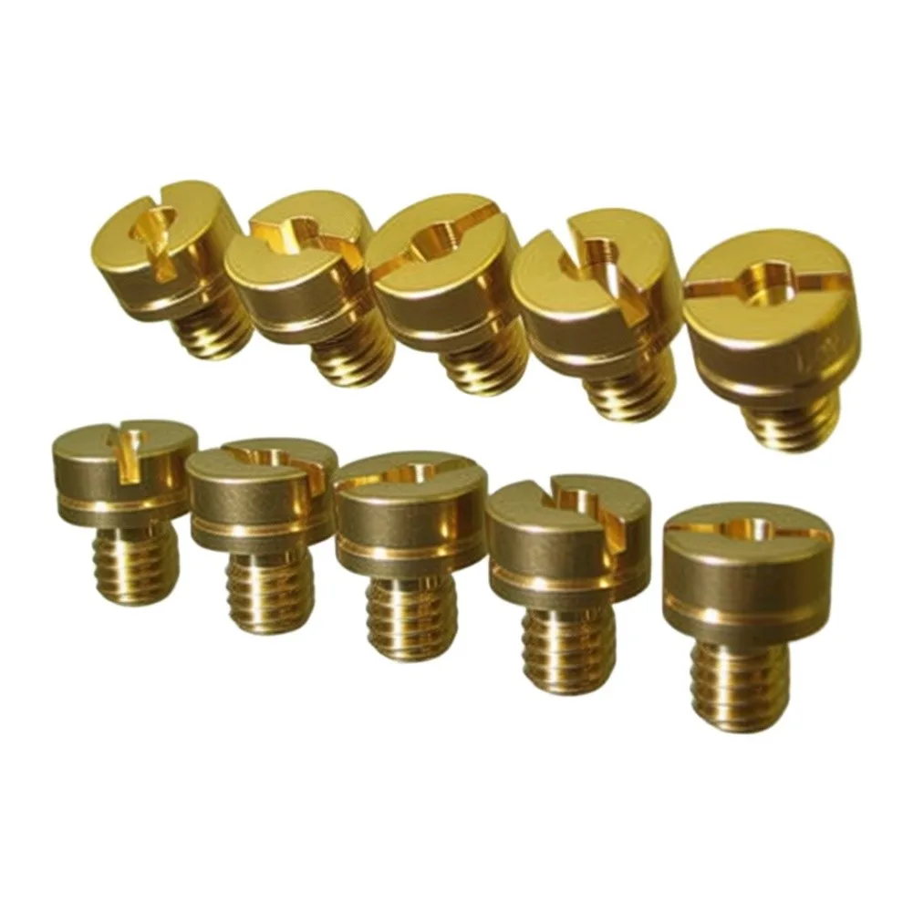 Auto Parts for pilot Jet 10pieces Length 5mm M5x0.75mm Replacement Easily Install Elegant Design Practical for durable