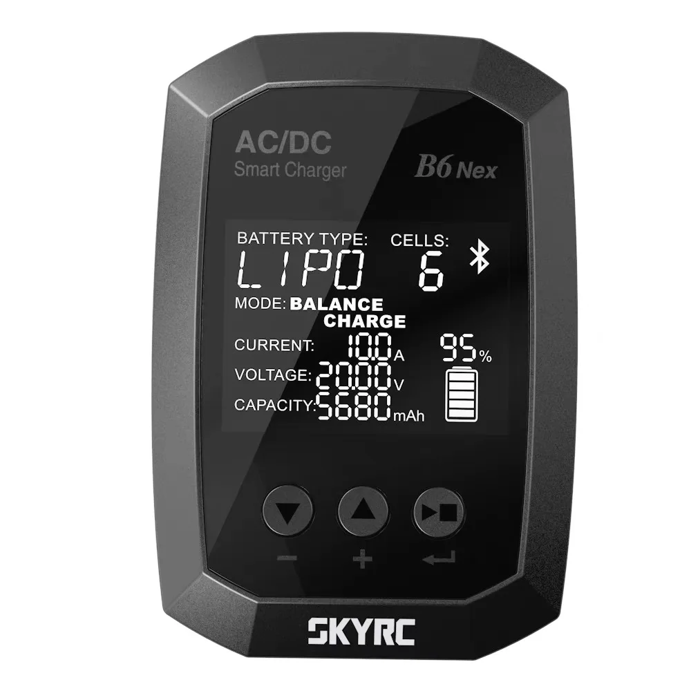 For SKYRC B6NEX 200W Smart Charger Bluetooth App Control AC DC Drone Battery Charger Industrial RC