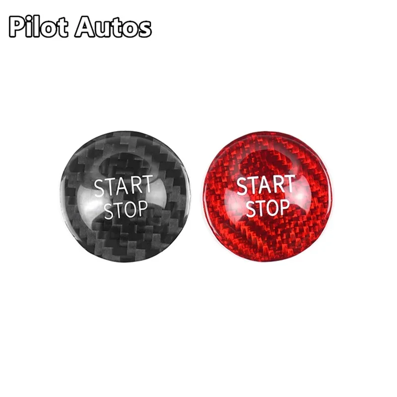 For Renault Megane Car Engine Start Stop Button Cover Genuine Carbon Fiber Sticker 2010 2011 2012 2013 2014 2015 2016 2017 2018