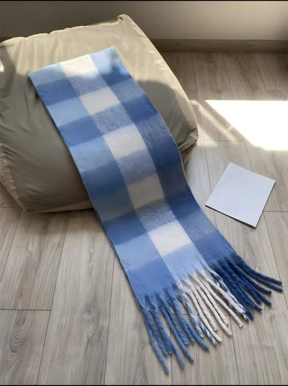 Neuer karierter Schal für Herbst und Winter, modischer warmer Schal, dicker Schal