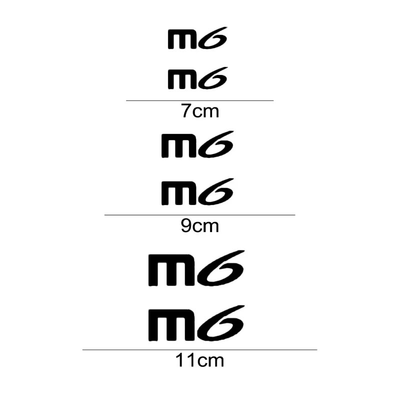 3 Size Car Caliper Cover Refitted Decals for Mazda 6 3 SKYACTIV ATENZA AXELA CX-30 CX-3 CX-4 CX-6 CX-5 CX7 CX8 CX-9 MPS MS RX7