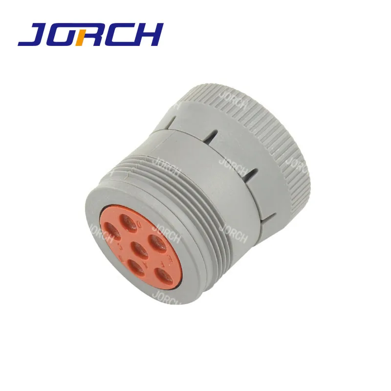 1PCS HD10 Series 6 Way Gray Contact Size 16 Plug Auto Connector HD16-6-96S HD10-6-96P