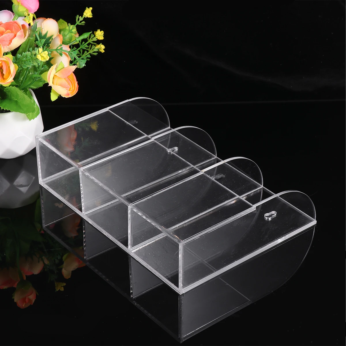 

Remote Control Storage Box Material Cell Phone Charging Rack Container Stand Organizer Tidy Room Gift Storage Solution