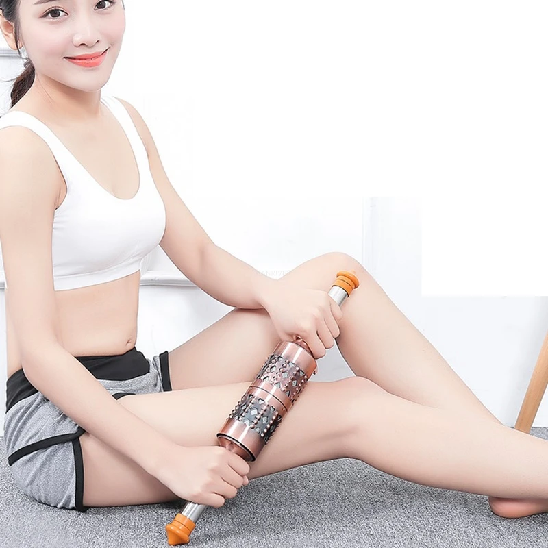 Push back moxibustion stick hand grip pure copper moxibustion box home Ai Wei instrument family-style body cold moxibusti