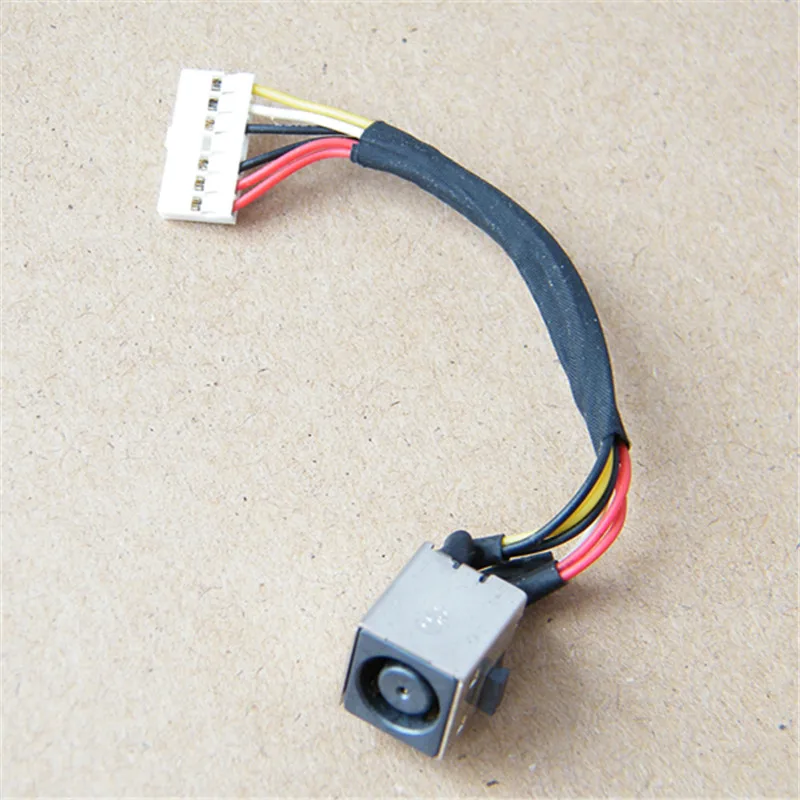 DC IN Jack for Dell Latitude E6220 (6017B0304501) P/N: 5PPT1, Power Socket Harness Port Connector with Wire Cable