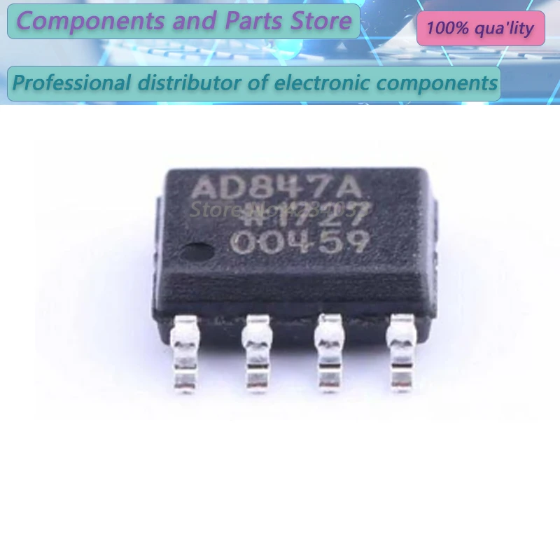 10PCS   AD847ARZ  AD847AR  AD847  SOP-8  NEW100%  AD84  7ARZ